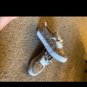 Animal print leopard spotted sneakers